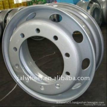 10 Hole Silver Steel Truck Wheel Rim